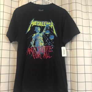 Metallica graphic band shirt from Forever 21